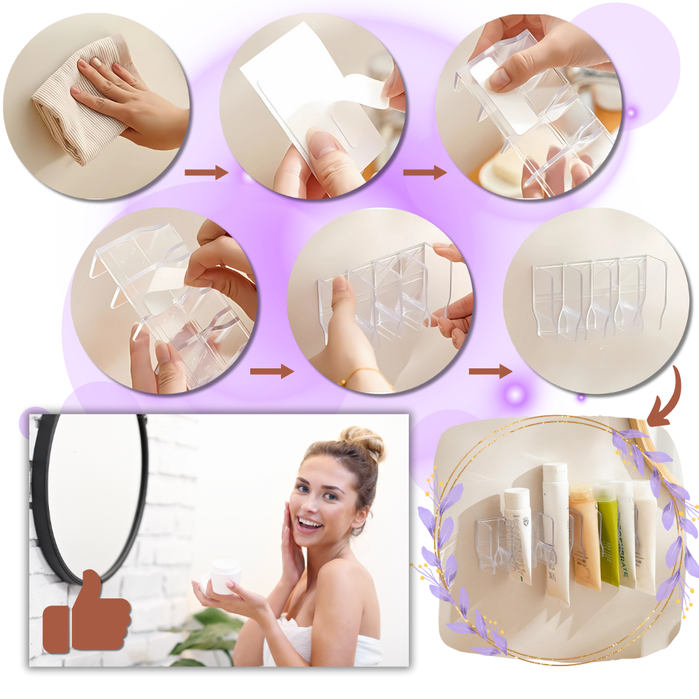 Versatile Skin Care Rack - Ozerty