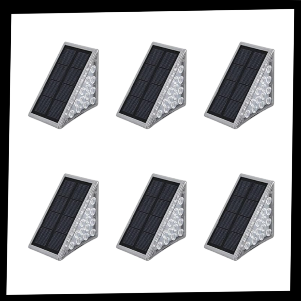 Waterproof Solar Step Lights  - Ozerty