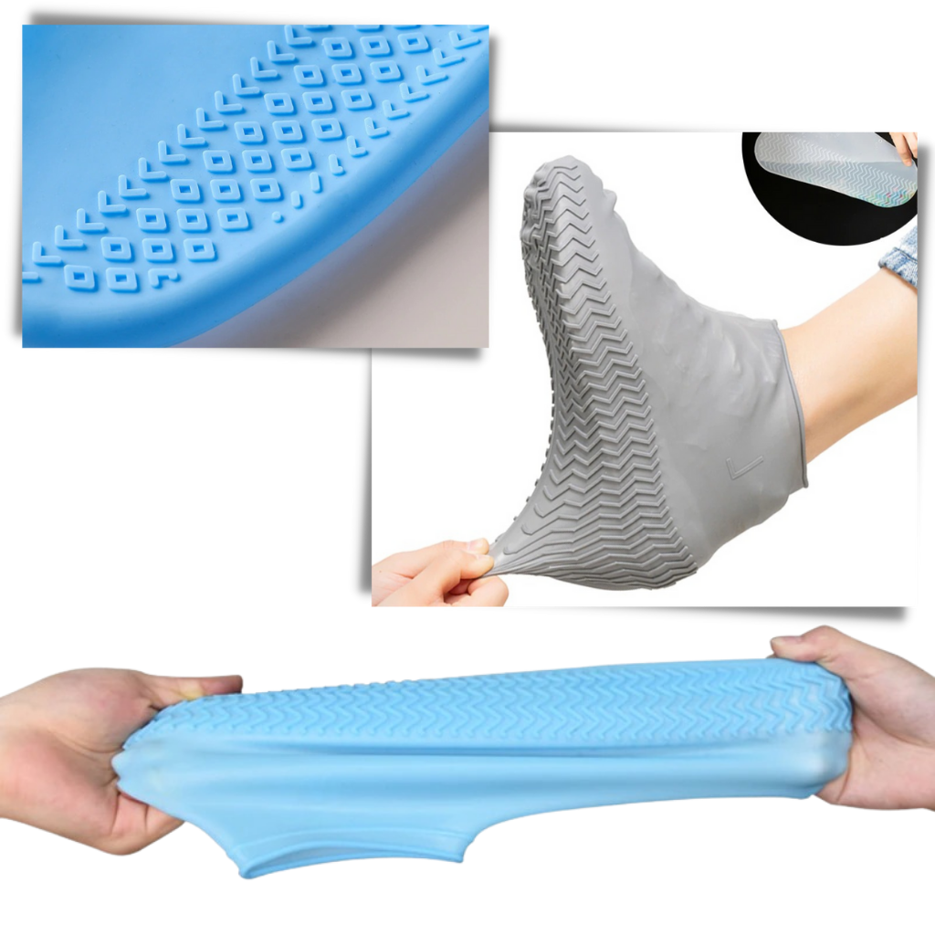 1 Pair of Waterproof Silicone Shoe Covers