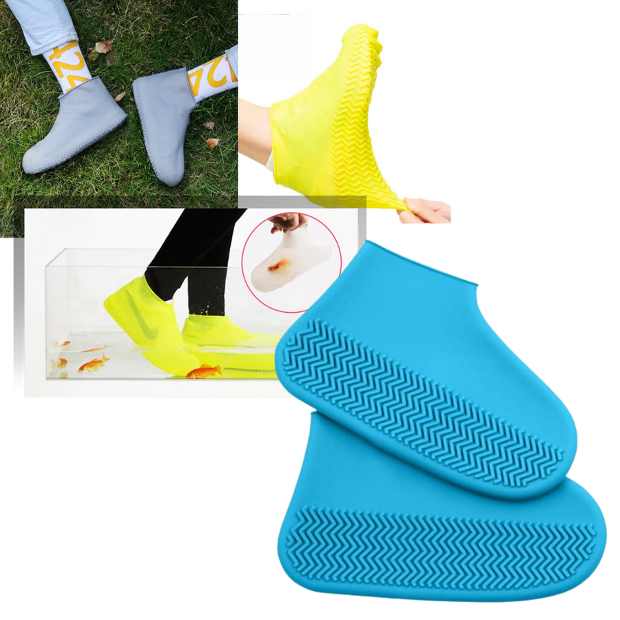 1 Pair of Waterproof Silicone Shoe Covers -