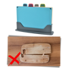 4pcs Chopping Board Set with Holder