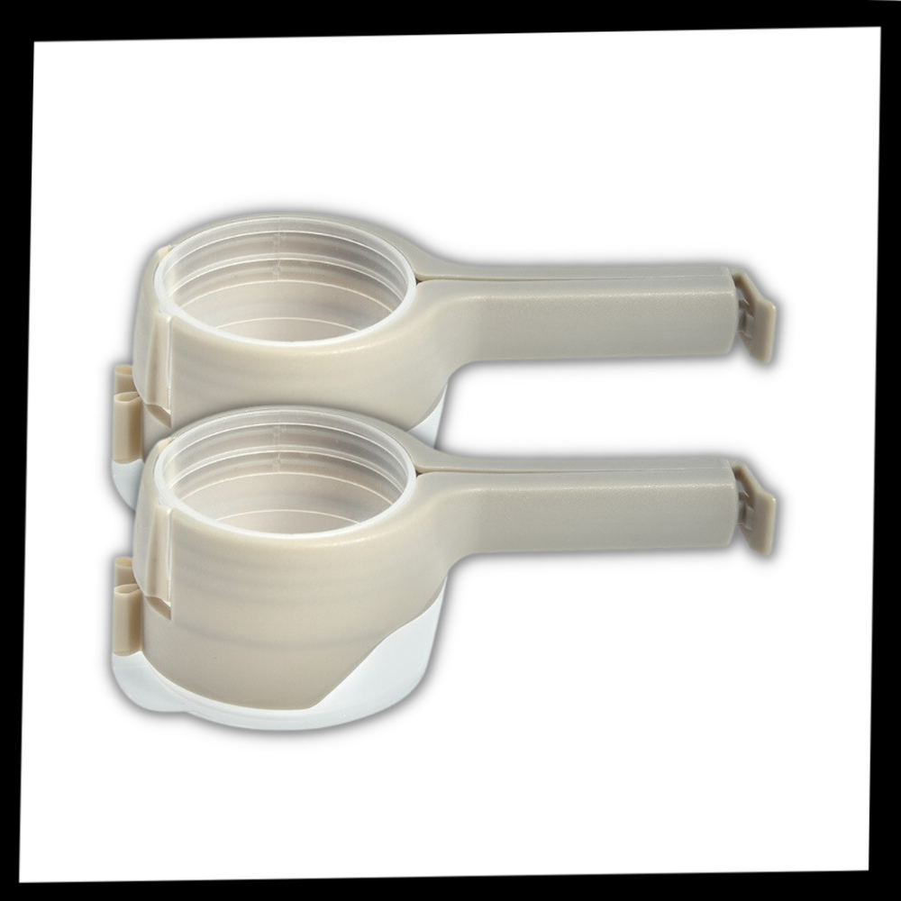 Food Bag Clip with Lid (2-pack)