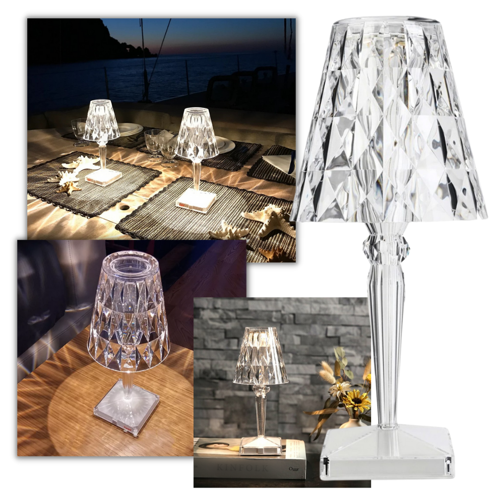 Acrylic Crystal Desk Lamp -