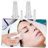 4 Silicone Cups for Facial Massage Cupping