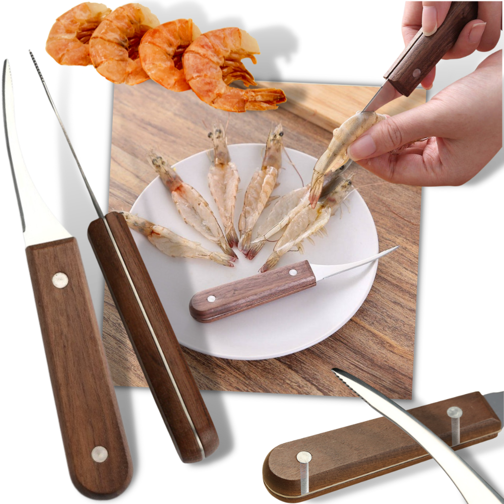Stainless Steel Shrimp Peeling Knife -