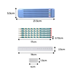 Hard Pencil Case with Pencils & Ruler
