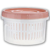 Stackable Food Container with Drainer