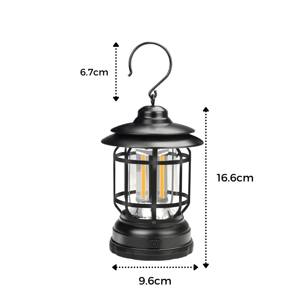 Retro LED Camping Lantern