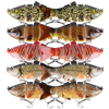 Set of Artificial Wobbler Fishing Lures