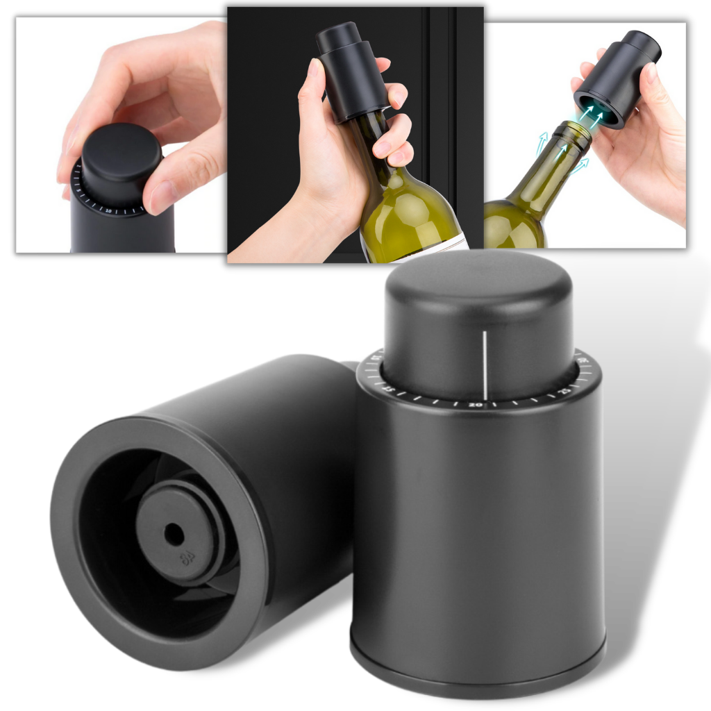 Vacuum Stopper for Wine Bottles -