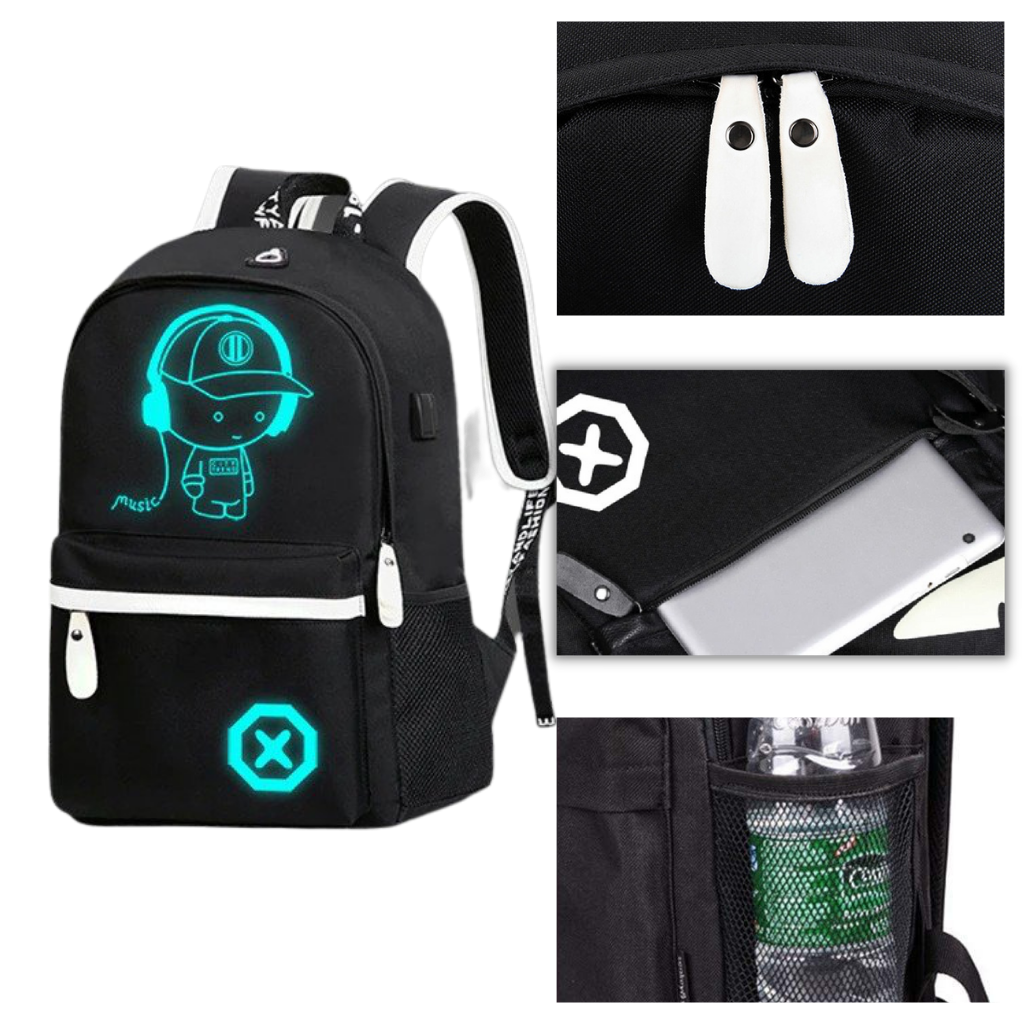 Anime laptop backpack - Ozerty