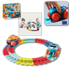 Flexible Rail Car Toy For Kids -