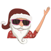 Christmas Windscreen Wiper Sticker