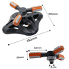 Adjustable 360° Sprinkler Device