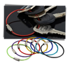 Pack of Flexible Wire Keychains