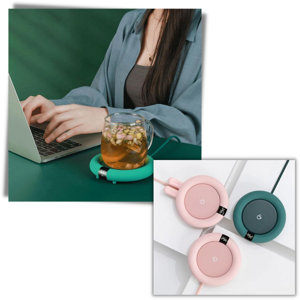Electric Heating Cup Coaster Pad