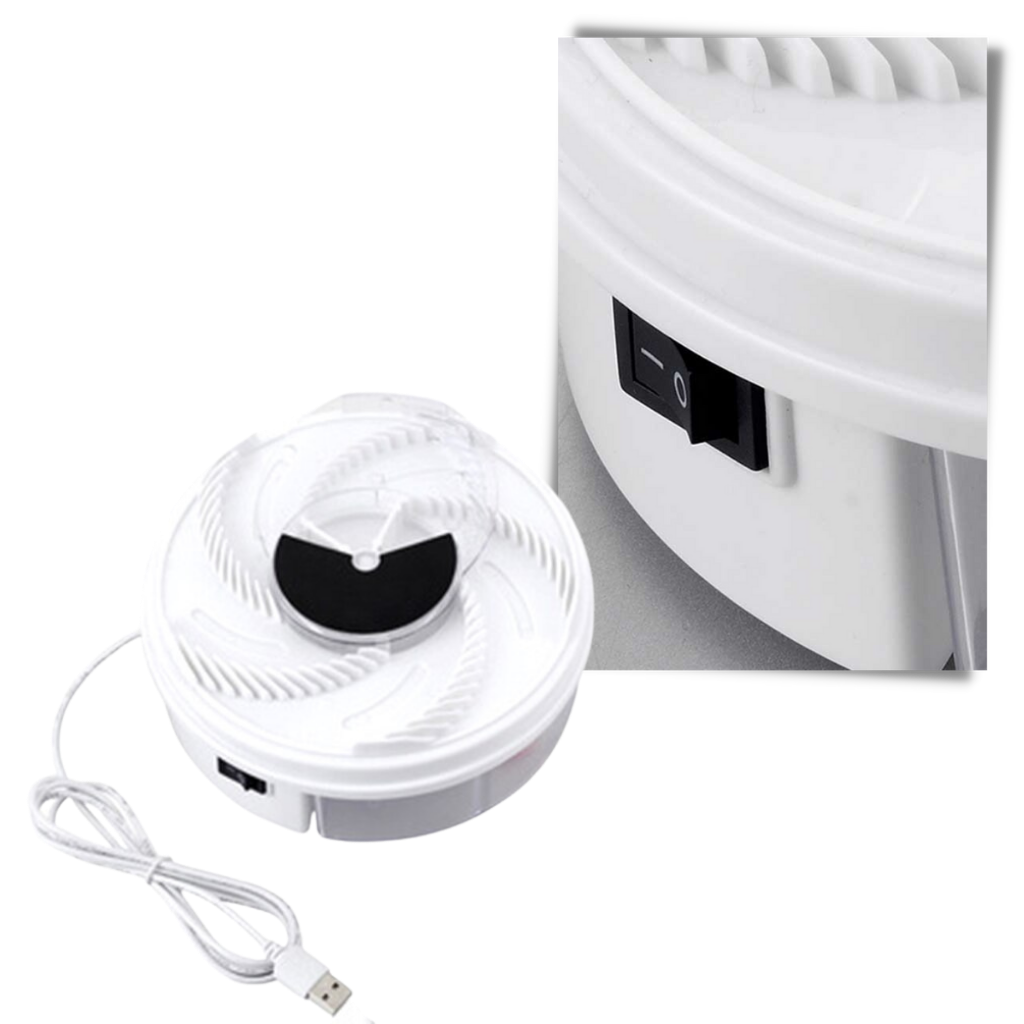 Electric fruit fly and house fly trap