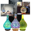 Fireworks Pattern Vase Shape Essential Oil Diffuser -