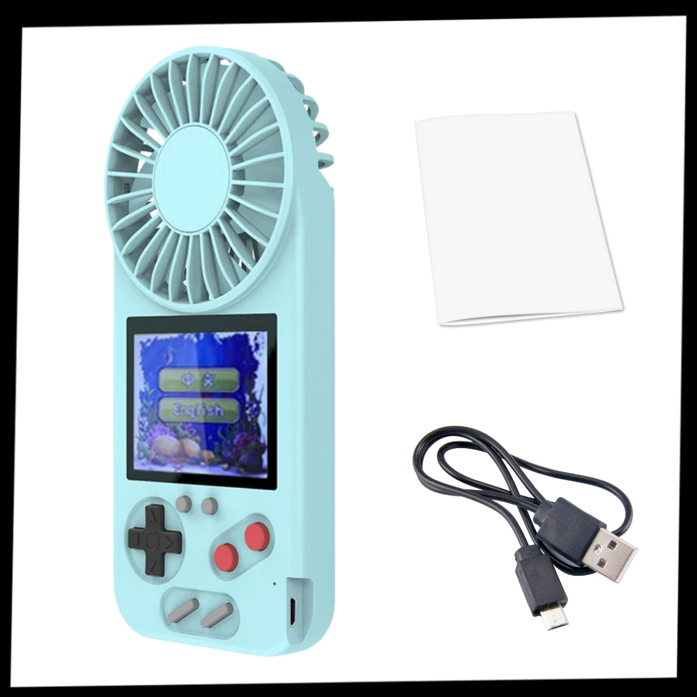 Multi-Game Hand-Held Console with Fan