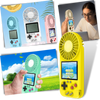 Multi-Game Hand-Held Console with Fan -