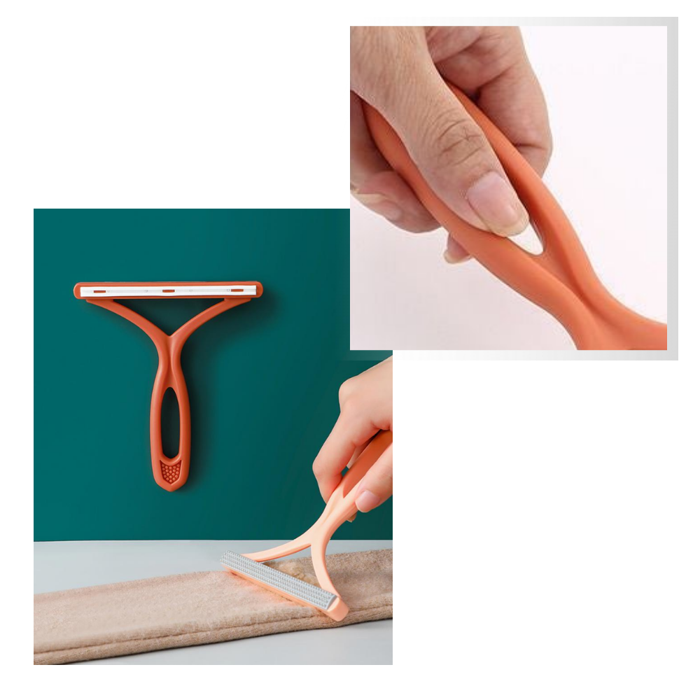 2 Pieces of Double-Sided Manual Hair Remover for Clothes