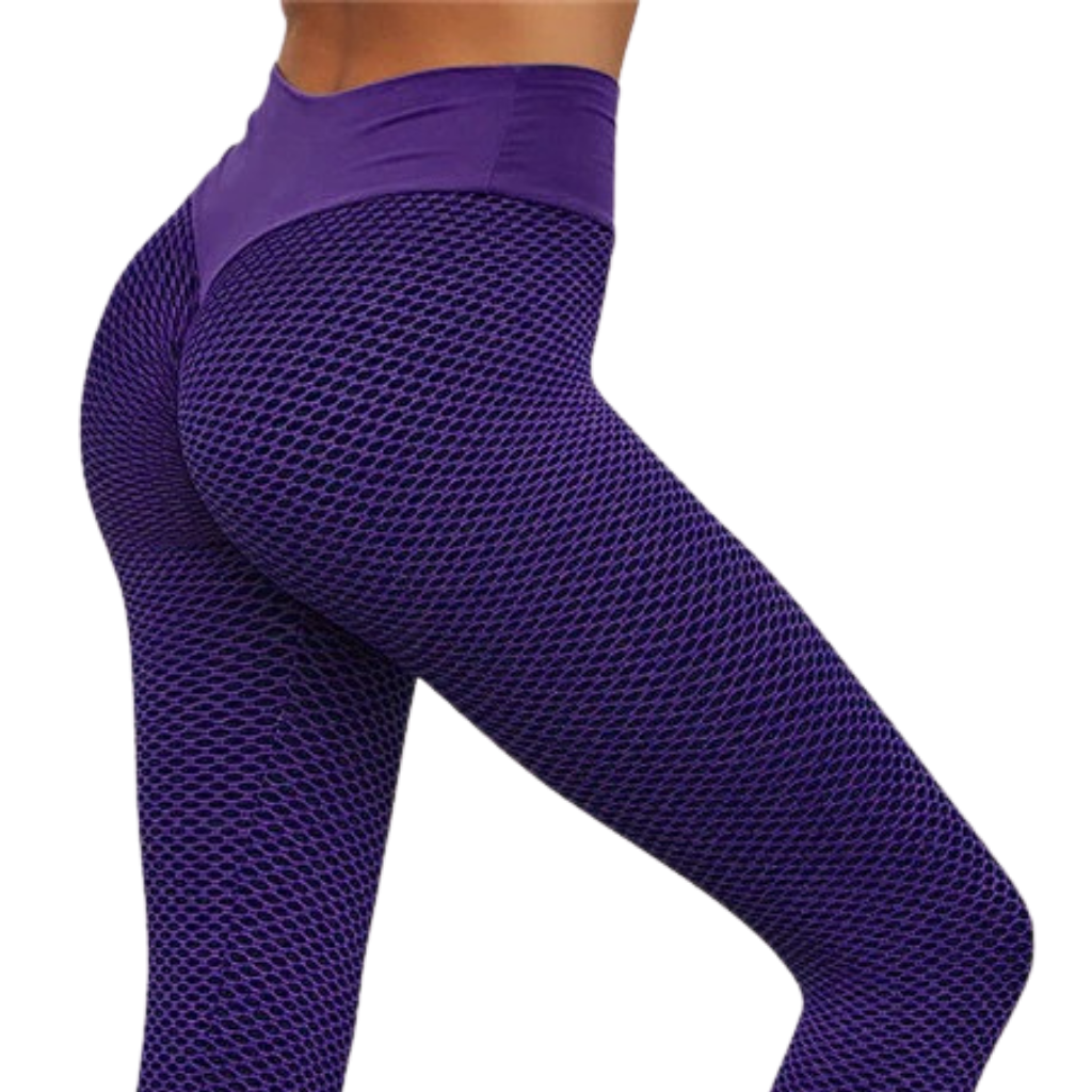 High waist anti-cellulite butt lifting workout leggings