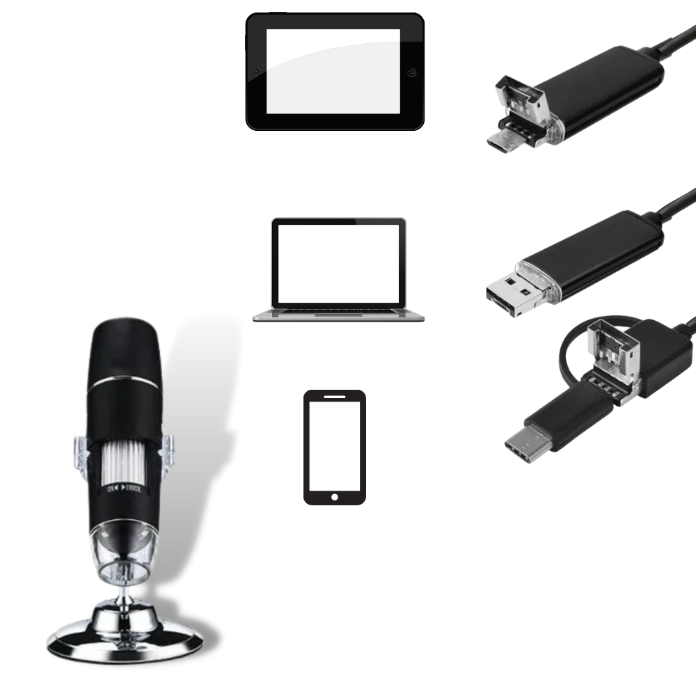 USB Digital Microscope with LED
