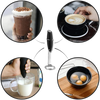 Electric Handheld Milk Frother with holder
