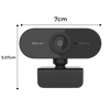 Rotating 1080p HD USB Webcam with Microphone