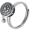 Spinning Buddhist Mantra Ring for Women