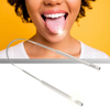 Stainless steel tongue cleaner