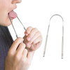Stainless steel tongue cleaner