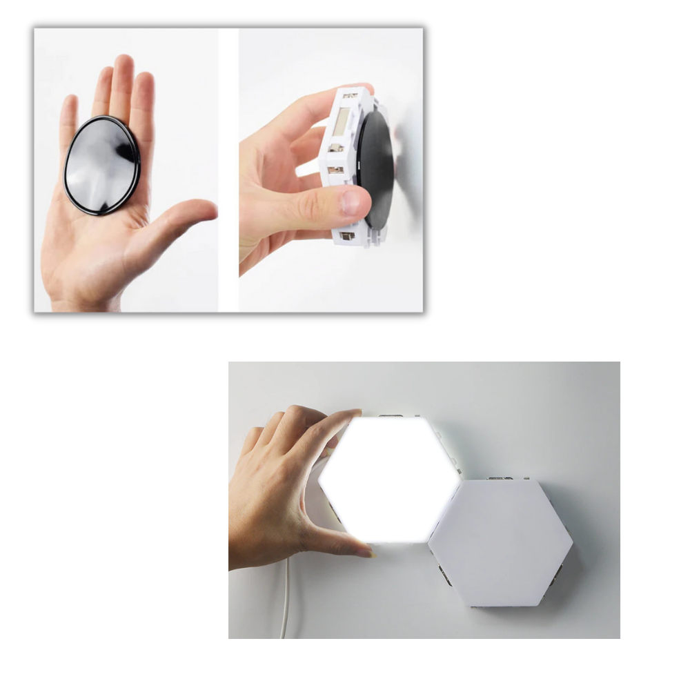Pack of 3 Modular Touch Lights
