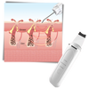 Ultrasonic deep cleansing facial scrubber