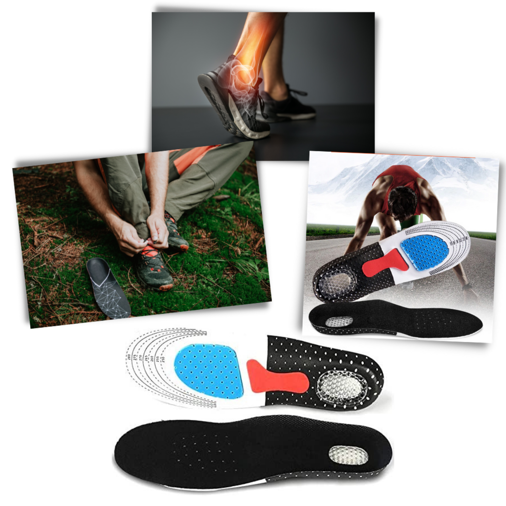 Unisex Gel Insoles for Running Shoes