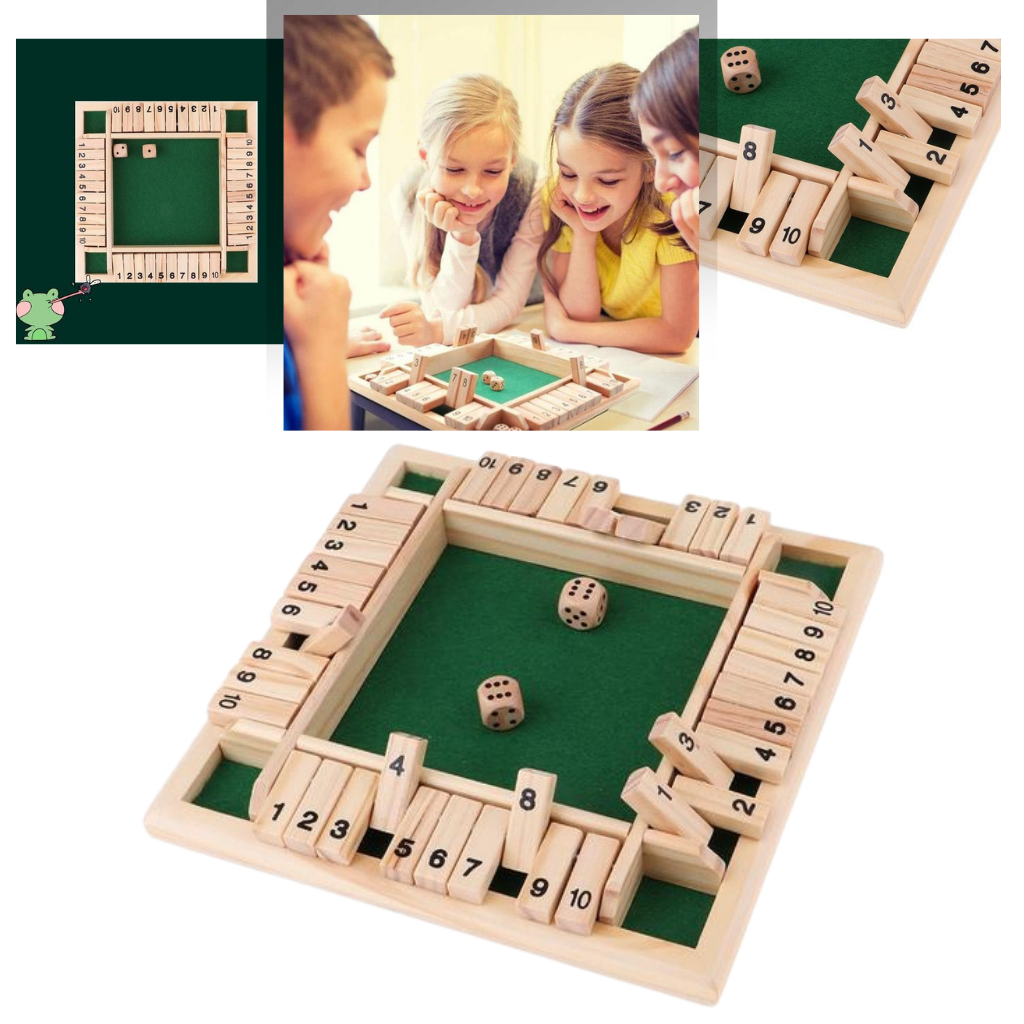 Wooden Dice Game - Ozerty