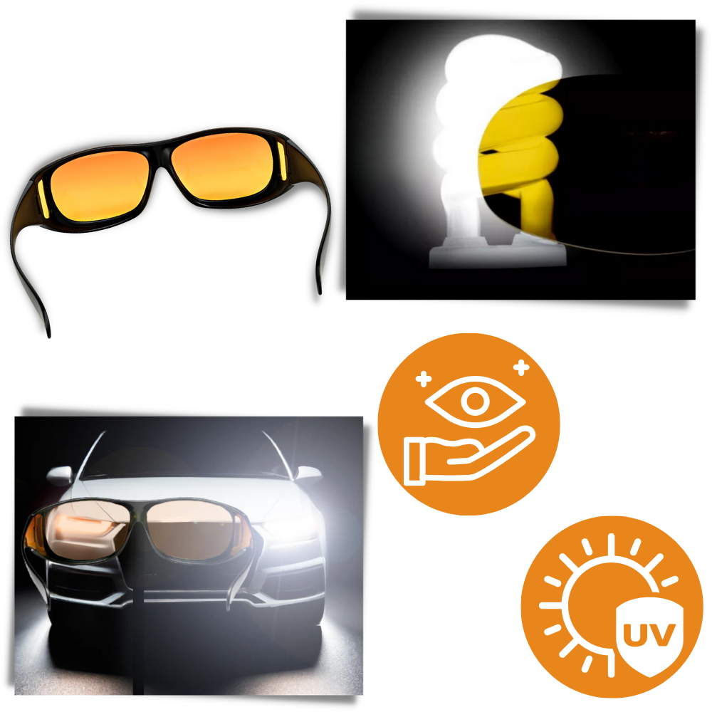 Night driving clarity glasses - Ozerty