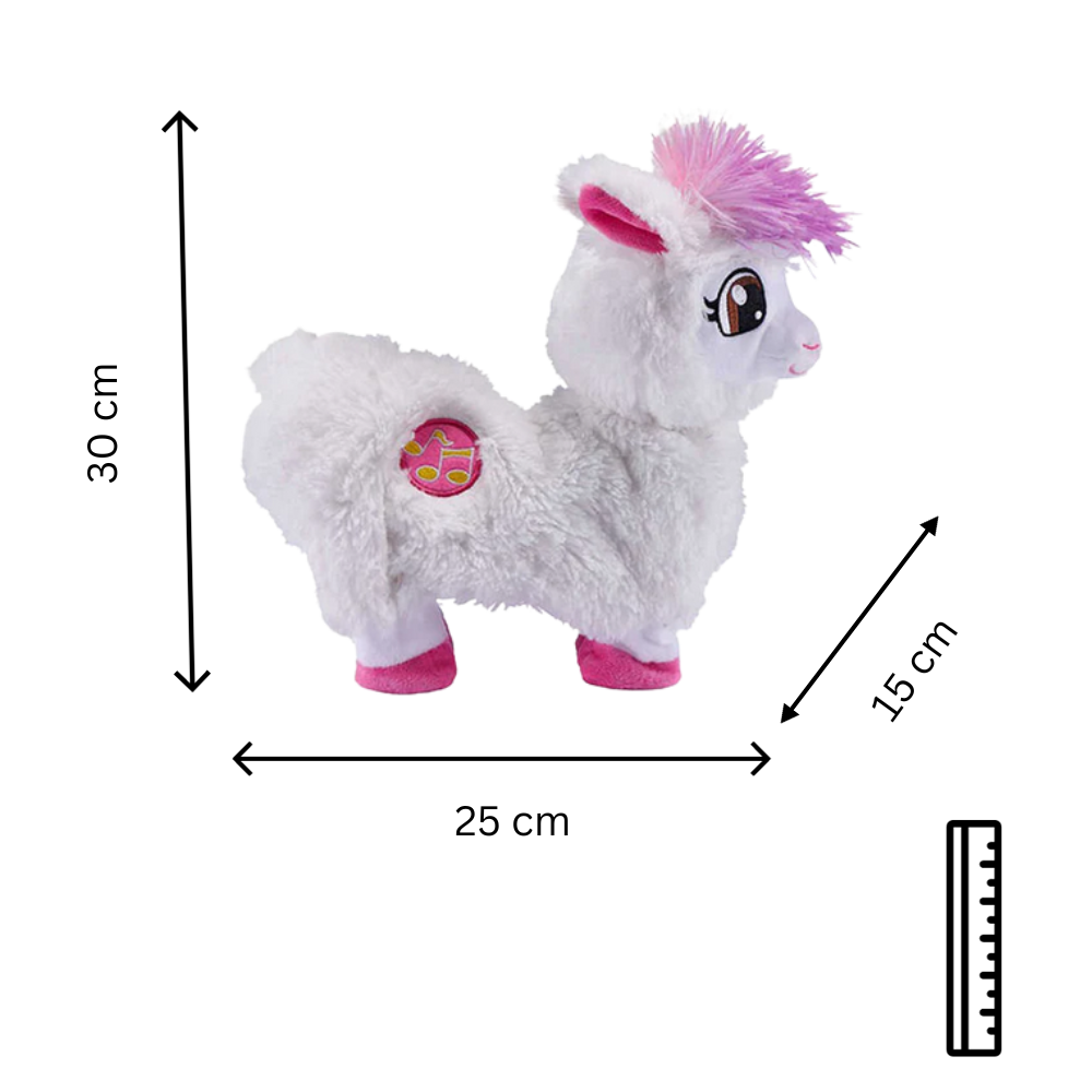 Rainbow Dancing Llama Musical Shakin Toy - Ozerty